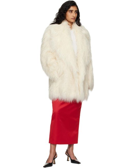 Frankie Shop White Collared Jacket