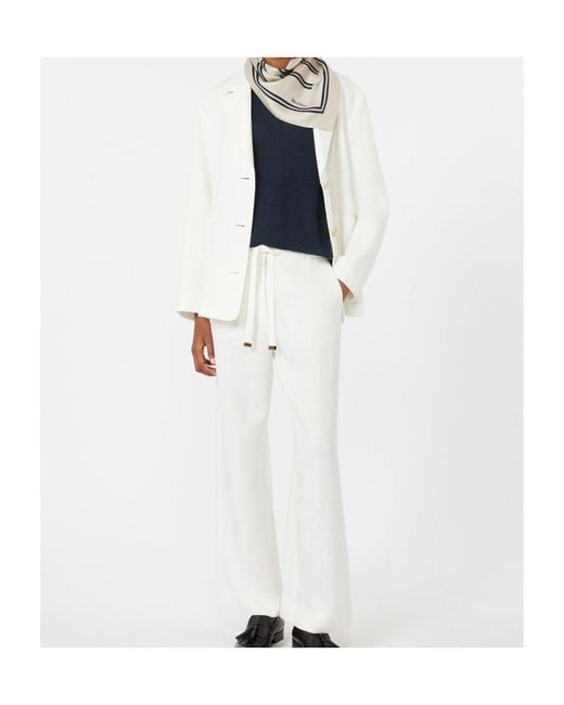 Max Mara Blue 'S Smmghianda Knitted Waistcoat