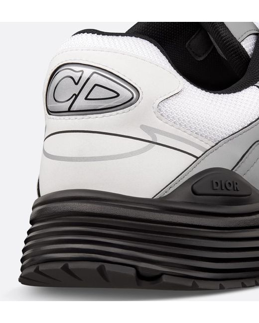 Dior White Homme B30 Lace-Up Sneakers for men
