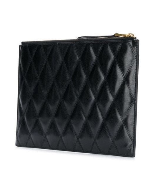 Givenchy Black Diamond Quilted Handbag