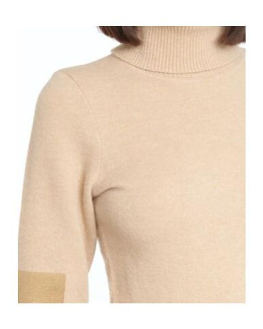 Victoria Beckham Natural Knitted Dress