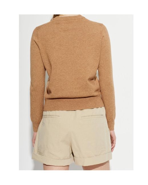 Isabel Marant White Isabel Marant Étoile Lanta Crewneck Jumper