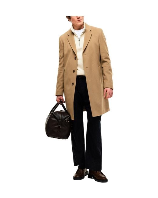 Boss Natural Solid Coat for men