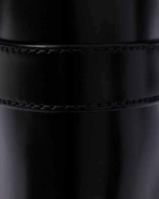 Prada Black Logo-Print Boots