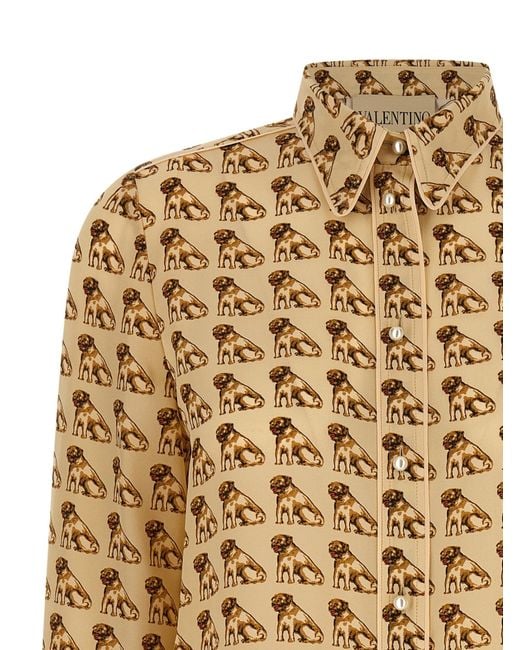 Valentino Natural Long Sleeve Shirt