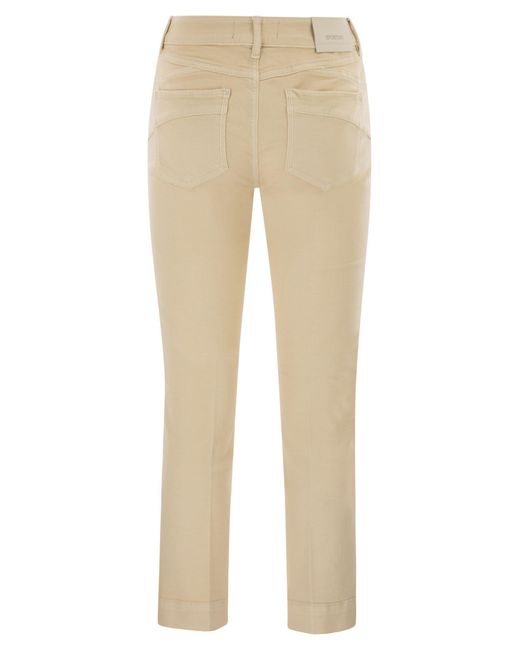 Sportmax Natural Enna Cropped Jeans
