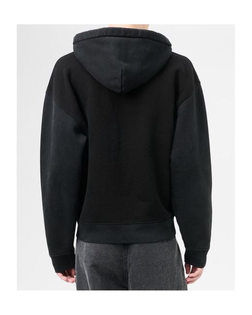 Our Legacy Black Hefty Drawstring Hoodie for men