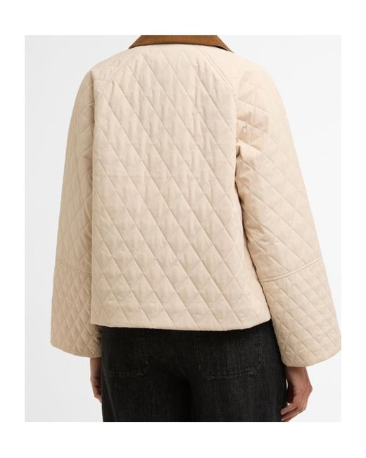 Barbour Natural Corduroy-Collar Jacket