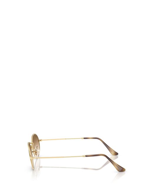 Ray-Ban Natural Oval Metal Sunglasses for men