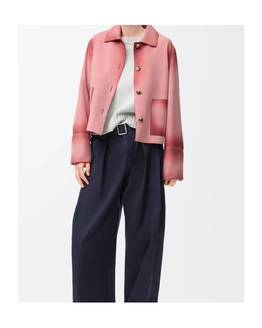 Loewe Pink Turn-Up Jacket