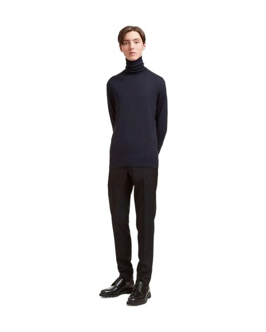 Aiezen Blue Pants for men