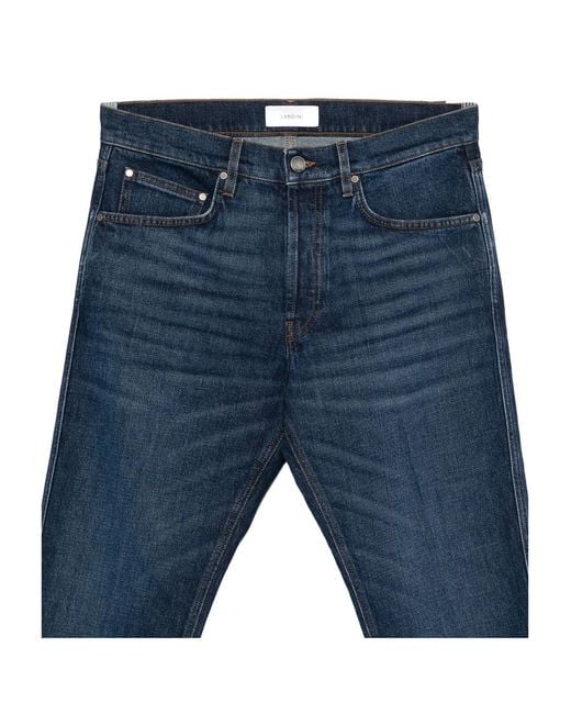 Lardini Blue Belt-Loops Jeans for men