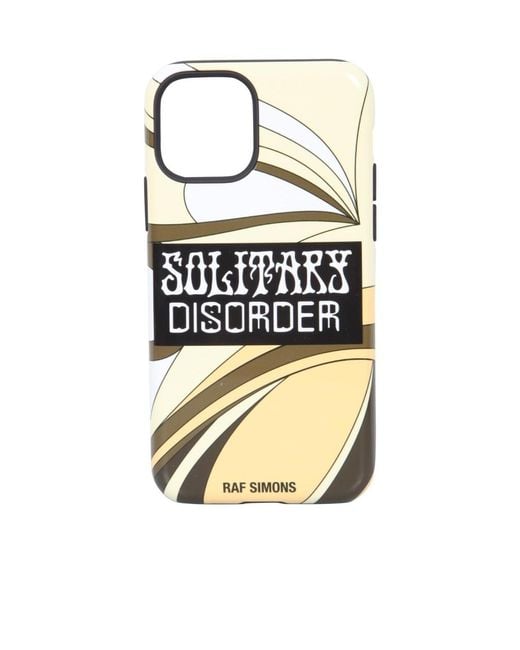 Raf Simons Metallic Iphone 11 Pro Phone Case for men
