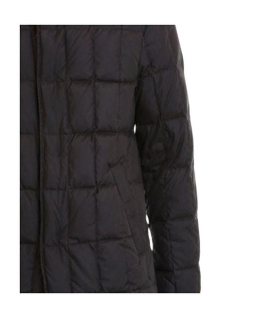 Armani Collezioni Black Quilted Cushioned Down Jacket for men
