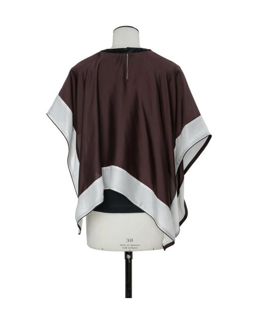 Sacai Multicolor Satin X Cotton Jersey T-Shirt