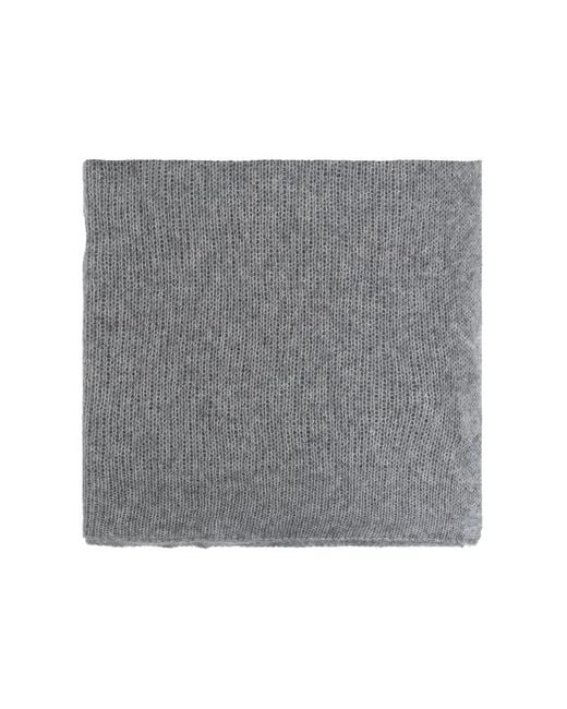 Lisa Yang Gray Ribbed Scarf