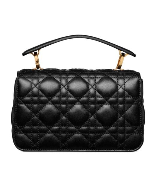 Dior Black Mini Jolie Top Handle Bag