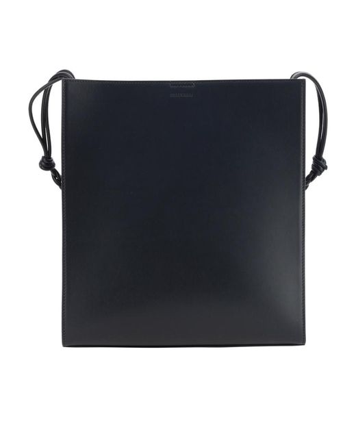 Jil Sander Blue Tangle Medium Shoulder Bag for men