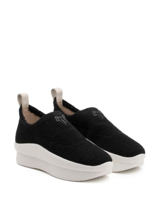 Giuseppe Zanotti Black Logo Sports Shoes