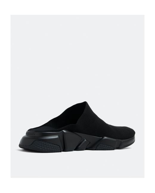 Balenciaga Black Speed Ml Mule Sneakers for men