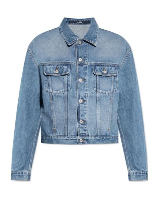 Jacquemus Blue Denim Jacket for men
