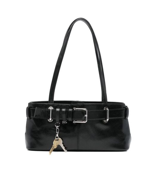 OSOI Black Mini Brocle Shoulder Bag