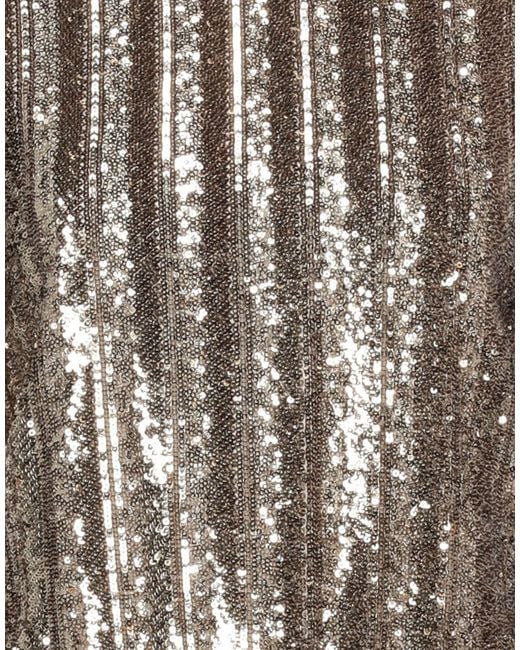 Dolce & Gabbana Metallic Two-Tone Sequin Knit Top