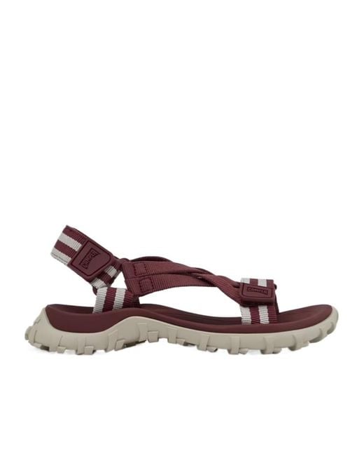 Camper Brown Drift Trail Striped Sandals
