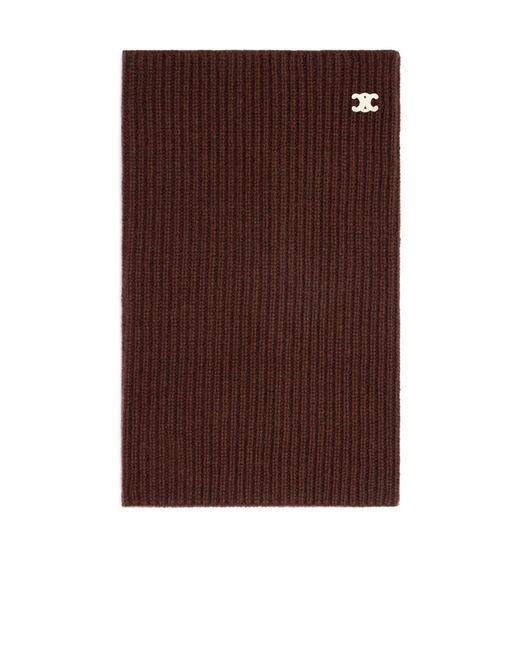 Céline Brown Neckwarmer