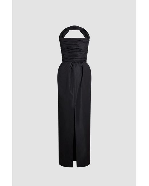 Patou Black Bow-Detail Dress