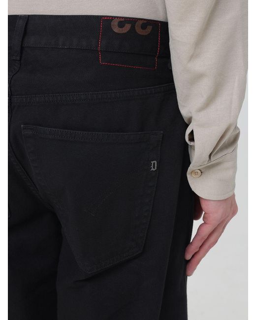 Dondup Blue Cuffed Five-Pocket Shorts for men