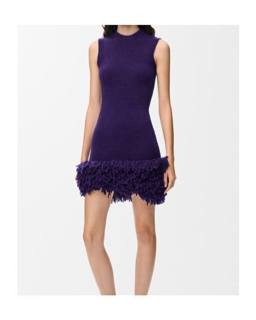 Loewe Purple Dress