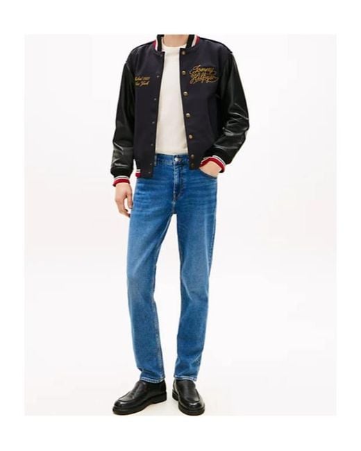 Tommy Hilfiger Blue Denton Regular Jeans for men