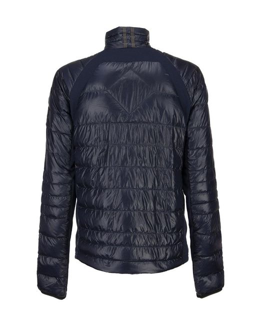 Canada Goose Blue Quilted-Finish Down Jacket for men