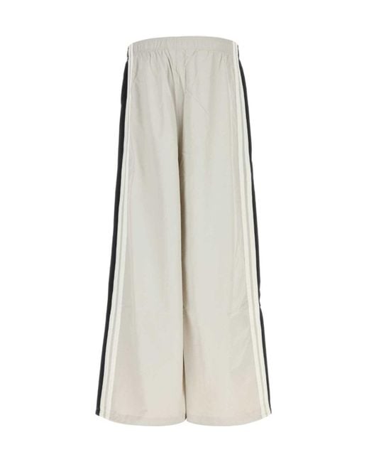 Vetements White Wide Leg Pants for men