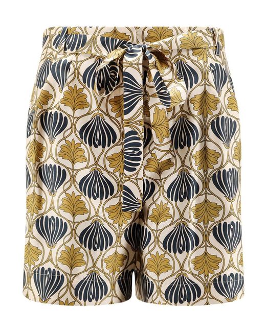 Max Mara Multicolor Metello All-Over Printed Shorts