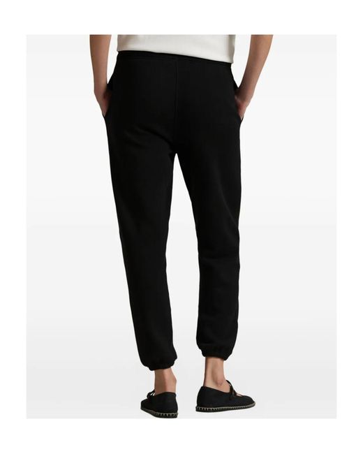 Polo Ralph Lauren Black Tapered Track Pants