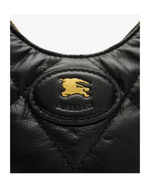 Burberry Black Horseshoe Chain Bag