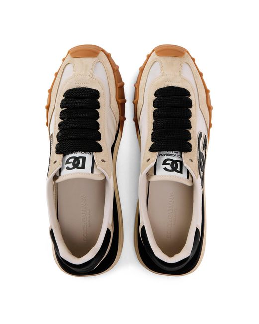 Dolce & Gabbana Black Low-Top Sneakers for men