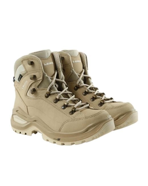 Lowa Green Renegade Evo Gtx Lace-Up Leather Ankle Boots