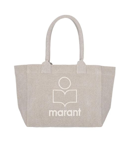 Isabel Marant White Yenk Shopper Bag