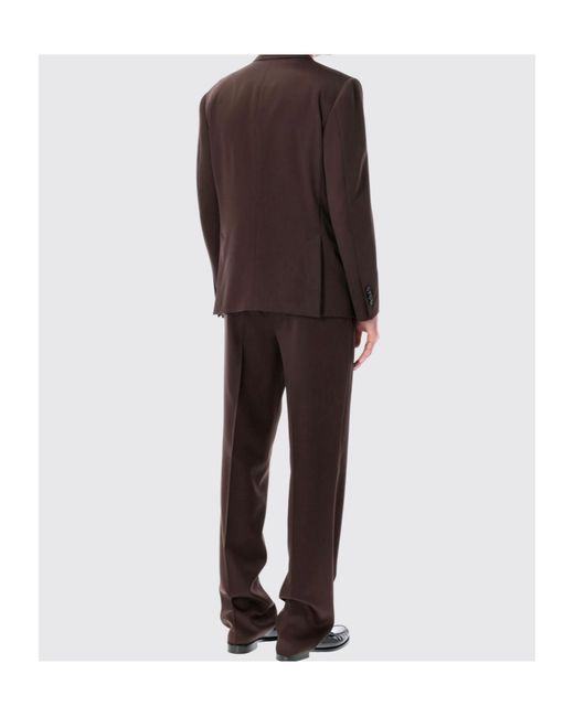 Lardini Multicolor Double-Breasted Peak-Lapel Suit for men