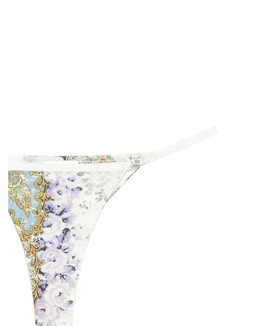 Christopher Esber White Absence Low Briefs