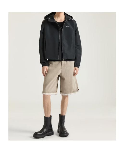 Givenchy Black Windbreaker for men