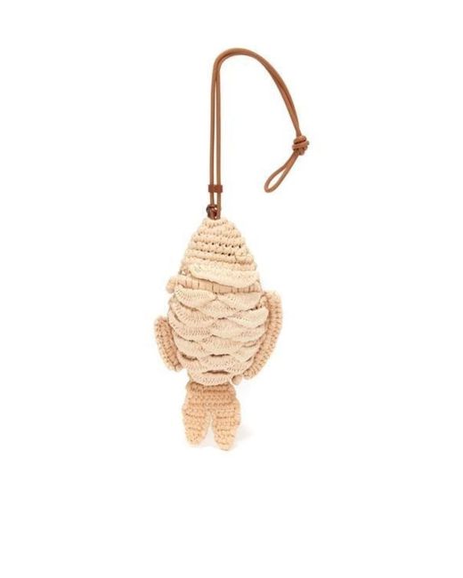 J.W. Anderson Metallic Fish-Shaped Shoulder Bag