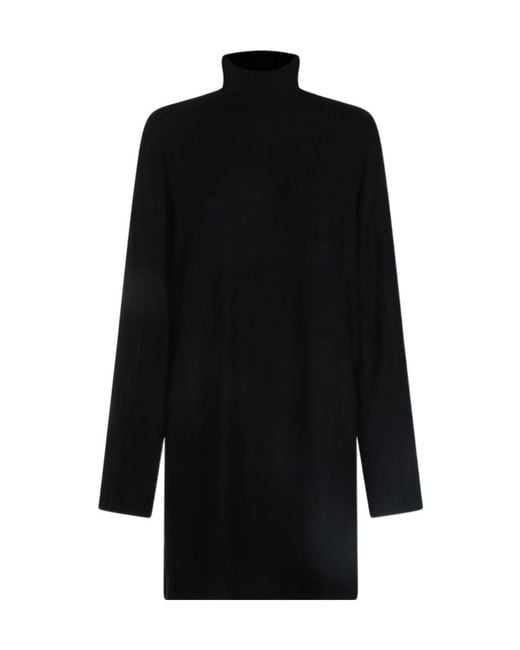 Thom Krom Black Long Turtleneck Sweater