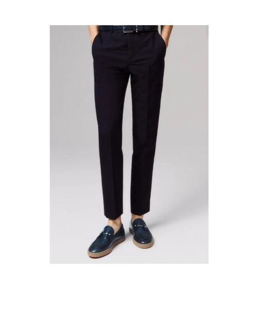 Christian Louboutin Blue Round-Toe Loafers for men