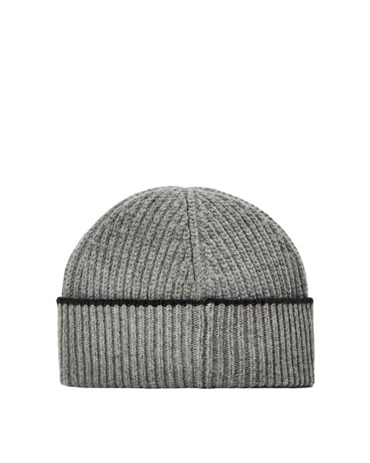 Chloé Gray Printed Beanie