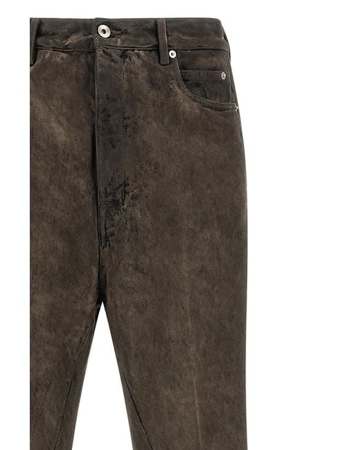 Rick Owens Gray Belt Loop Jeans for men