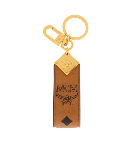 MCM Metallic Lobster Chain Key Chain for men